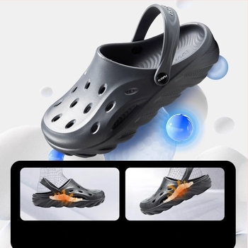 Sandale bărbați Luofu - parte superioară EVA și talpă EVA, respirante, impermeabile, antiderapante, ușoare, vară 2025