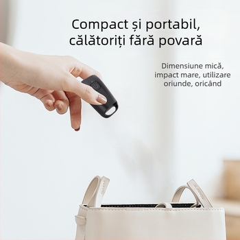 Dispozitiv ultrasonic anti-lătrăt pentru câini, mini, portabil și compact; brand Neutral; material poliester; potrivit pentru câini în general; neimportat; fără mărci private licențiate