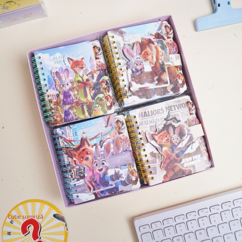 Star Person bloc de notițe spiral pentru elevi – 30 de file interioare, greutate a hârtiei interioare 10, dimensiune interioară 10, model XQ-6430