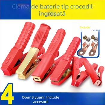 Clema de baterie tip alligator, model 225, marcă Sai Guan Gong, potrivită pentru motoare cu injecție directă