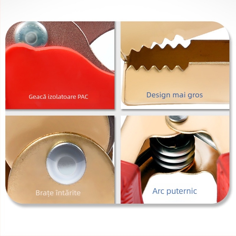 Clema de baterie tip alligator, model 225, marcă Sai Guan Gong, potrivită pentru motoare cu injecție directă