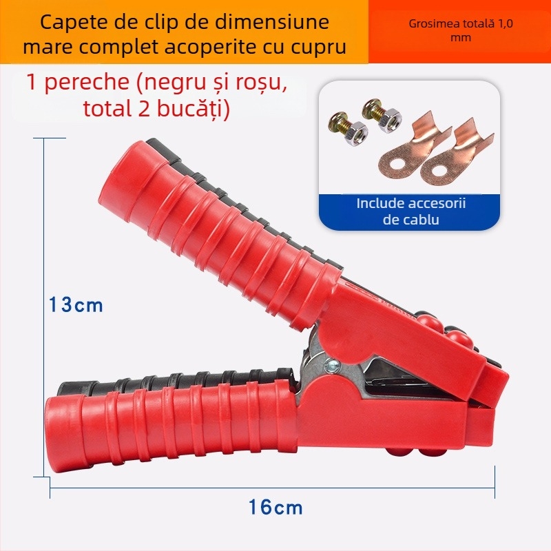 Clema de baterie tip alligator, model 225, marcă Sai Guan Gong, potrivită pentru motoare cu injecție directă