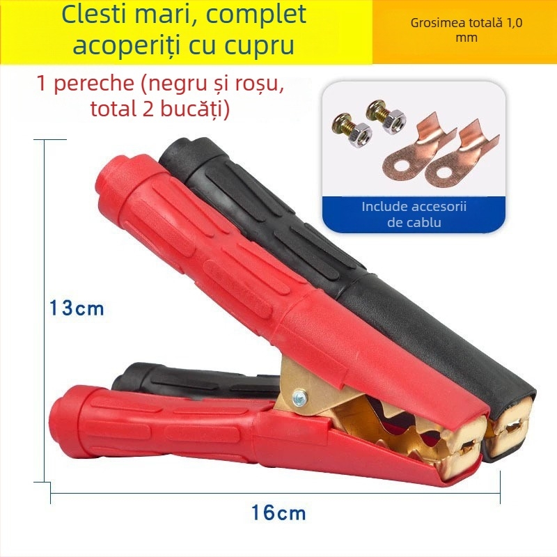 Clema de baterie tip alligator, model 225, marcă Sai Guan Gong, potrivită pentru motoare cu injecție directă