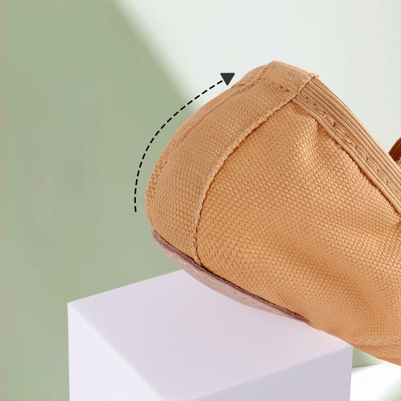 Pantofi de dans pentru femei — ușori, profesioniști, clasici, pentru fete și copii, design labă de pisică (Talpă: 27366; Partea superioară: Alte materiale; Talpă interioară: Alte materiale)