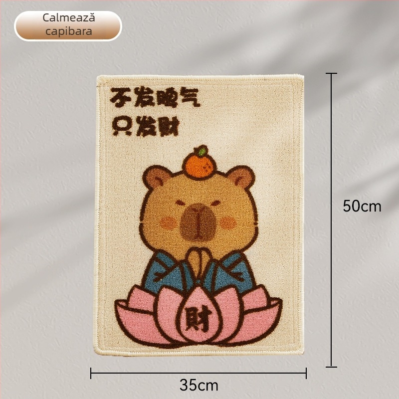 Covoraș de zgâriere pentru pisici din sisal – stil desen animat – Model 2410MJML9742 – Jucărie pentru pisici