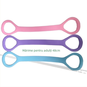 Dispozitiv de întindere a spatelui pentru yoga acasă, coardă elastică din silicon; Spate deschis; Material: Altul; Brand: Altul