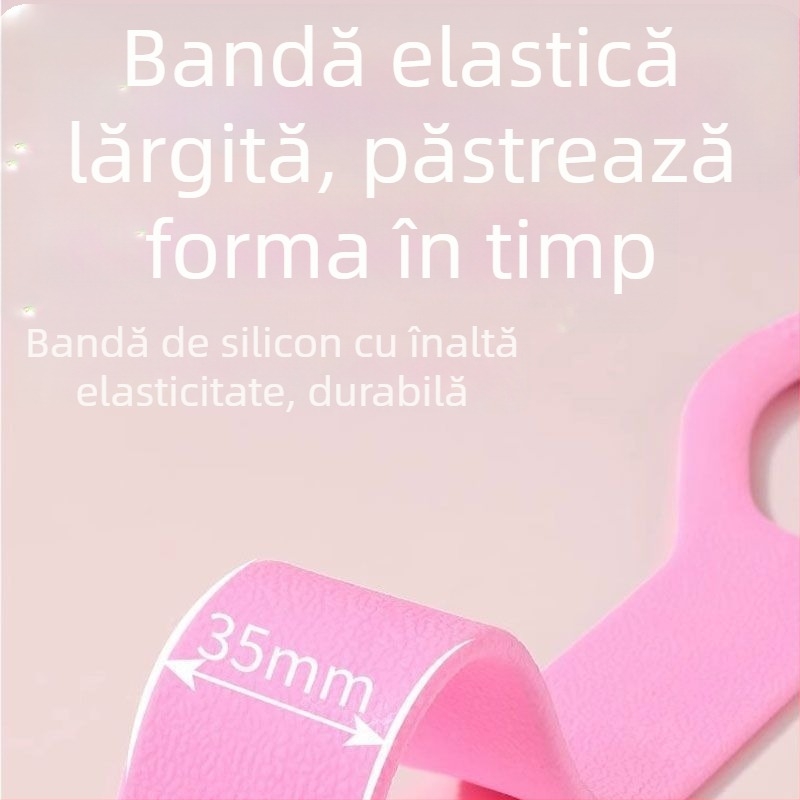 Dispozitiv de întindere a spatelui pentru yoga acasă, coardă elastică din silicon; Spate deschis; Material: Altul; Brand: Altul
