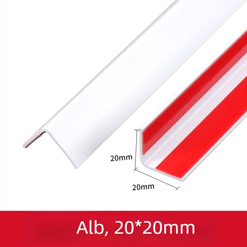 Benzi moi din PVC pentru protecția colțurilor, decor pentru living (Brand: He ke; Ambalaj: 70 buc.)