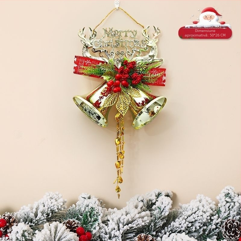 Ornament de Crăciun din pânză, în stil chinezesc, pentru agățat în mașină și pe brad