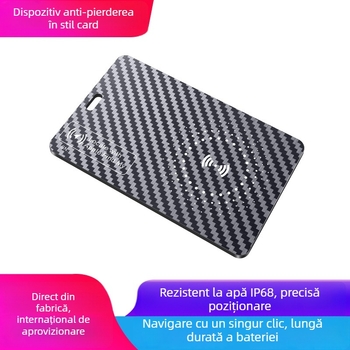 AirTag Card – Trăcător anti-pierdere pentru carduri, genți și obiecte, GPS, rază 100 m, greutate 8 g, baterie 240 mAh, compatibil iOS