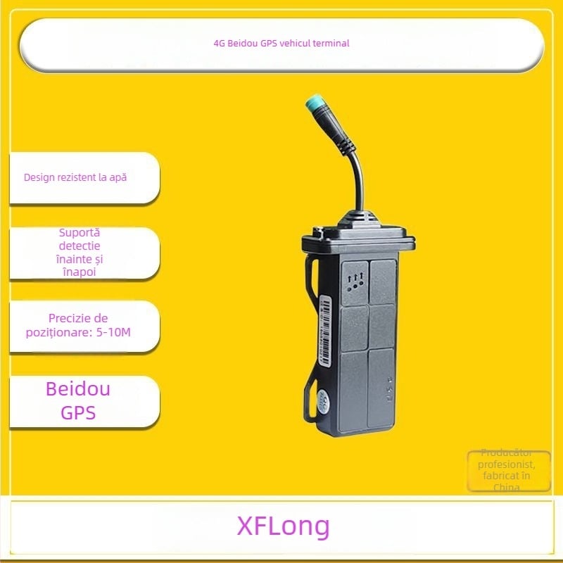 LA-P50 Locator GPS pentru vehicule 4G cu Beidou, hartă în timp real, precizie GPS 10 m, gestionare consum combustibil, impermeabil, anti-furt