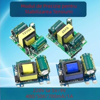Modul de alimentare izolat cu comutator AC-DC, ieșire 12V 4A, 50W, protecție la suprasarcină și supratensiune, consum redus
