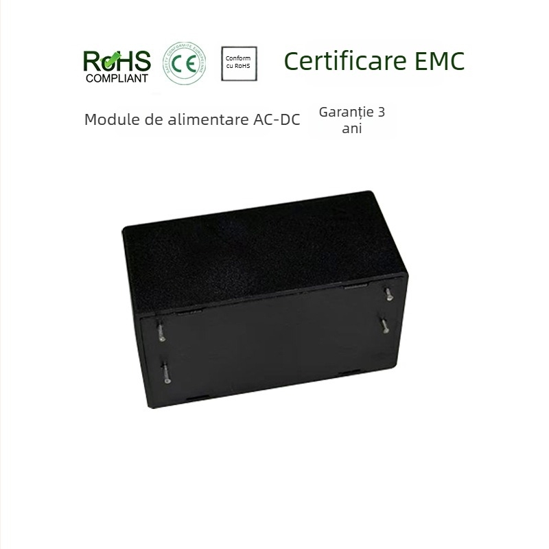 Sursă izolată AC-DC YTC-10-12, modul mini de reducere a tensiunii, 10W, ieșire 12V/24V
