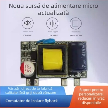 Pinvo modul izolat de alimentare AC-DC, cu ripple redus, intrare 220V, ieșiri 3.7V/4.2V/5V/9V/12V/15V/24V