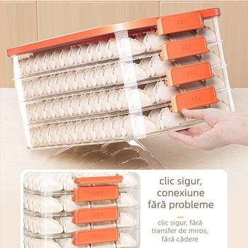 Cutie de depozitare pentru găluște, din plastic, stil Nordic, model EGSNmfkM