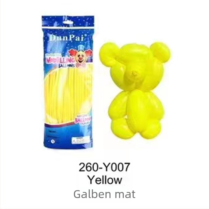 Balon latex, Magic Balloon cu formă de bandă magică, greutate 1,8 g, potrivit pentru aniversări, camping, Qixi și Ziua Copilului