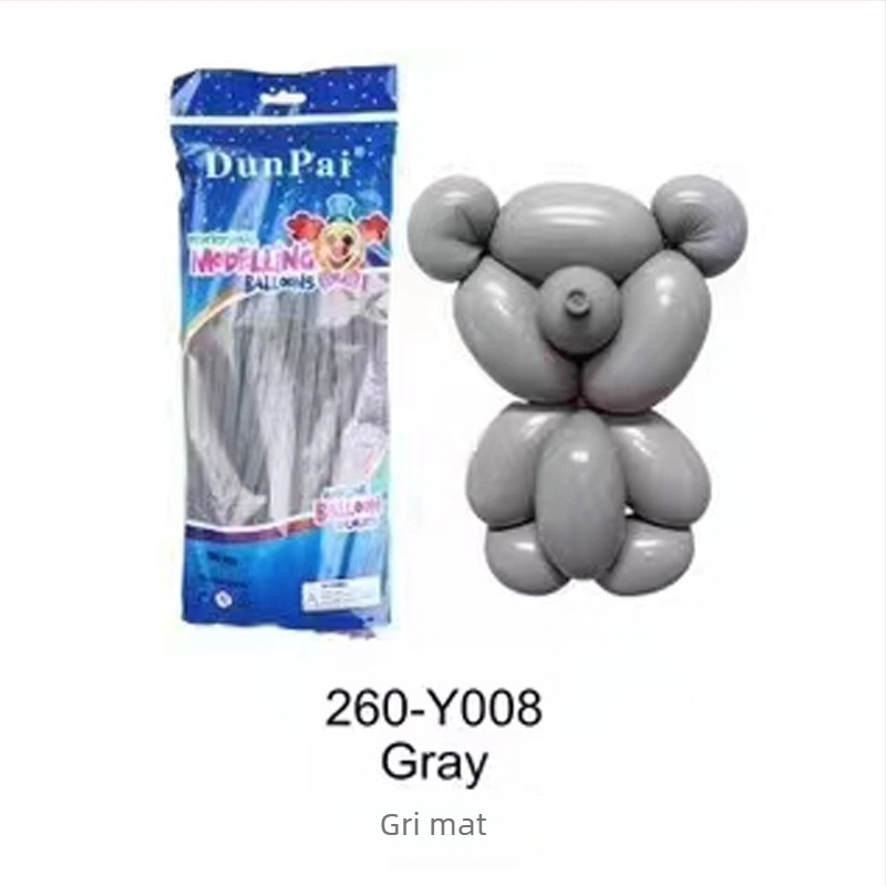 Balon latex, Magic Balloon cu formă de bandă magică, greutate 1,8 g, potrivit pentru aniversări, camping, Qixi și Ziua Copilului