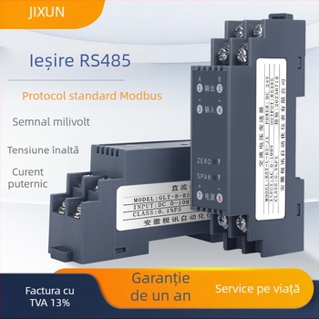Jixun Instrument GLT-B-RS-JX Transmițător de tensiune AC/DC cu izolator de semnal, modul de conversie a curentului, ieșire RS485