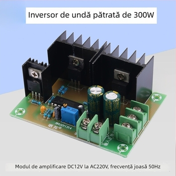 Inverter de 300W, frecvență de rețea 50Hz, undă pătrată, intrare DC12V, ieșire AC220V – placă de control a invertorului