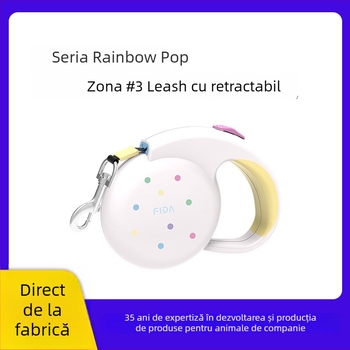 Lesă retractabilă pentru pisici – Poliester, Brand: Fida, Potrivită pentru pisici, Categorie: Cure de tracțiune