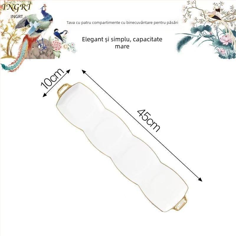 Set ceramic pentru condimente de bucătărie — logo imprimat, personalizare, lansat în 2023, Stil nou chinezesc