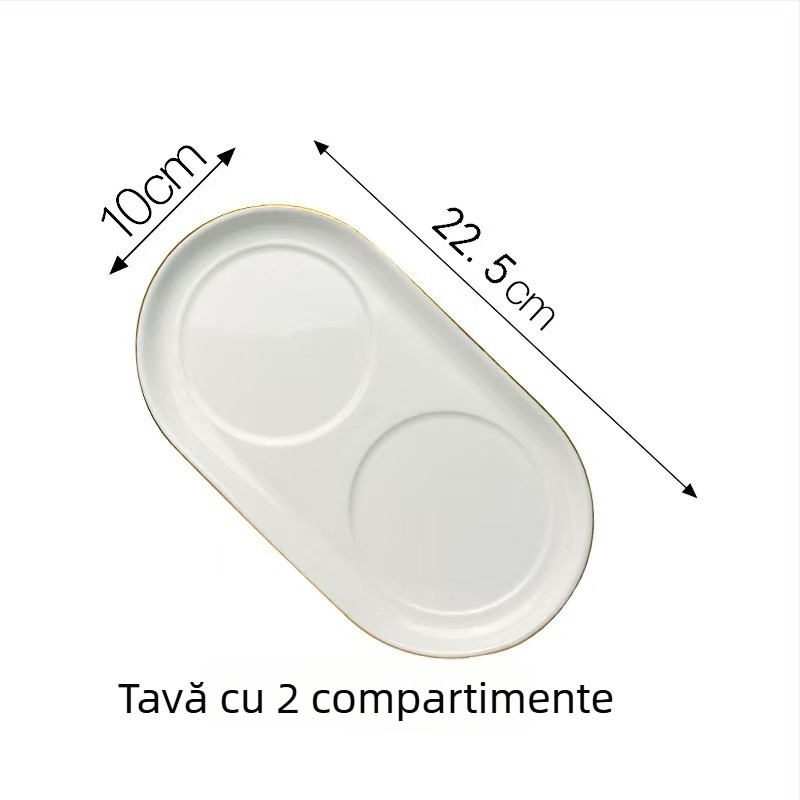 Set ceramic pentru condimente de bucătărie — logo imprimat, personalizare, lansat în 2023, Stil nou chinezesc