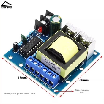 Qinyuhui modul invertor, 150W, intrare DC12V/24V, ieșire AC220V