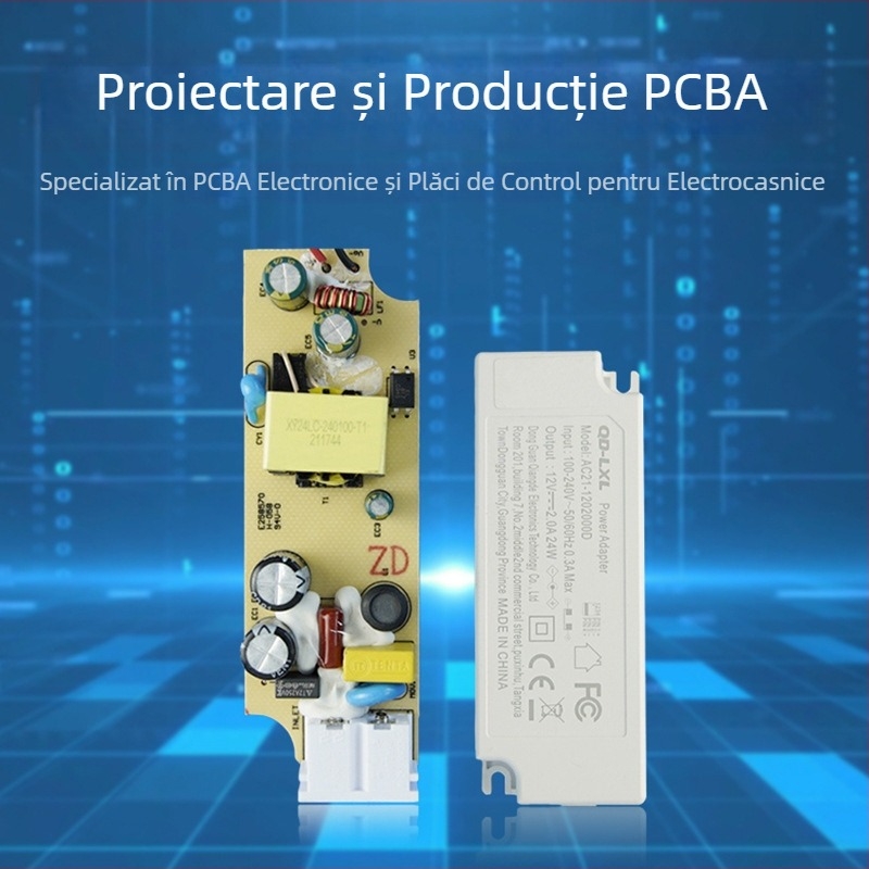 QD-LXL adaptor de alimentare – placă PCBA de control principal, 24V 2A, model AC21, substrat Plastic 22F