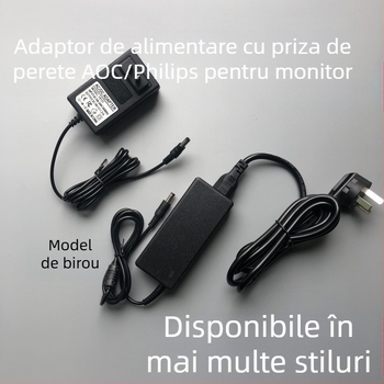 Adaptor Philips AOC LCD Display – 9V, 4A, intrare 100-240 V, sursă de alimentare switching