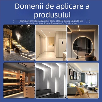 Sursă de alimentare pentru iluminat LED în garderobă, control inteligent, 12V, 36/60/100W, reglare luminozitate fără trepte