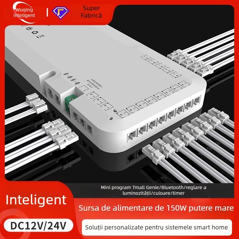 Sursă de alimentare pentru iluminat LED în garderobă, control inteligent, 12V, 36/60/100W, reglare luminozitate fără trepte