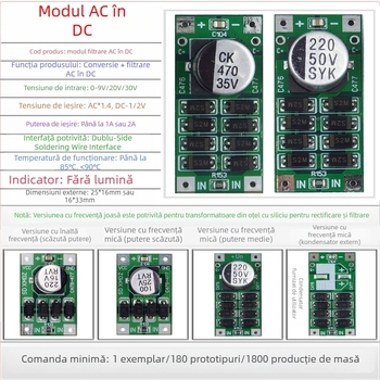 Modul de rectificare cu filtru AC/DC — sursă de alimentare cu comutare, 0-9V/20V/30V, 1-3A