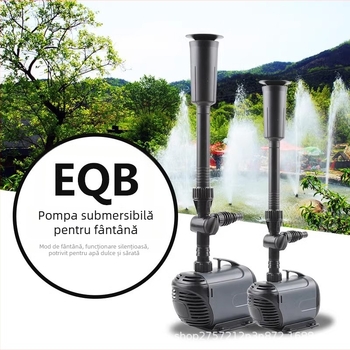 Pompa submersibilă Jialu pentru iazuri — verticală, circulație a apei și oxigenare