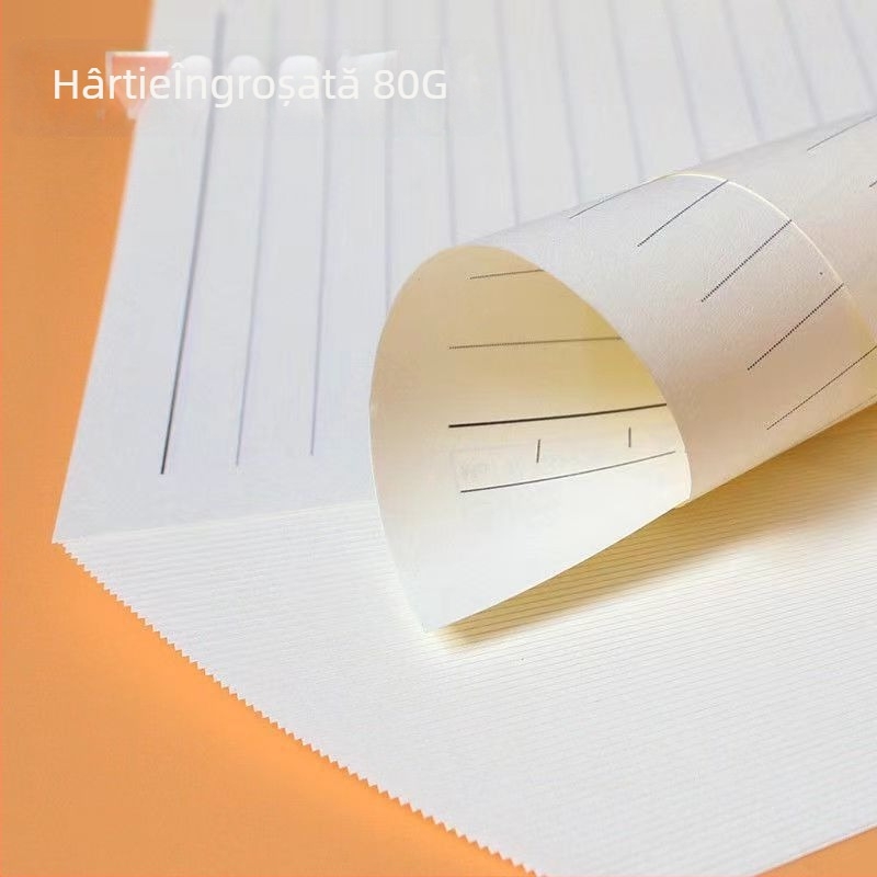 Pagini interioare A5 cu 6 găuri — nucleu de înlocuire pentru dosare cu foi detașabile