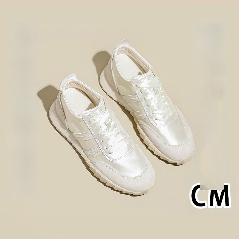 Pantofi de femei cu toc ascuns, talpă groasă 6–8 cm, partea superioară din piele de porc de primă clasă, interior din fibră superioară, talpă din cauciuc, șnururi, stil casual zilnic, vârf rotund