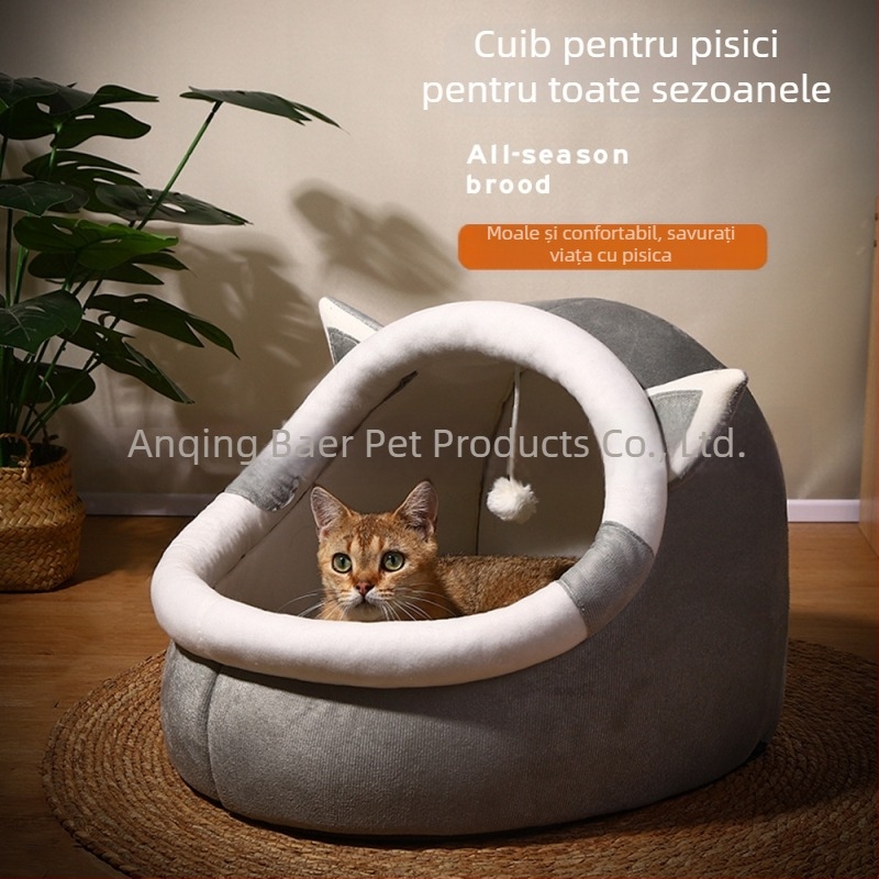 Cuib pentru pisici Buck pet | material textil | pentru pisici | cuib pentru animale de companie și cușcă