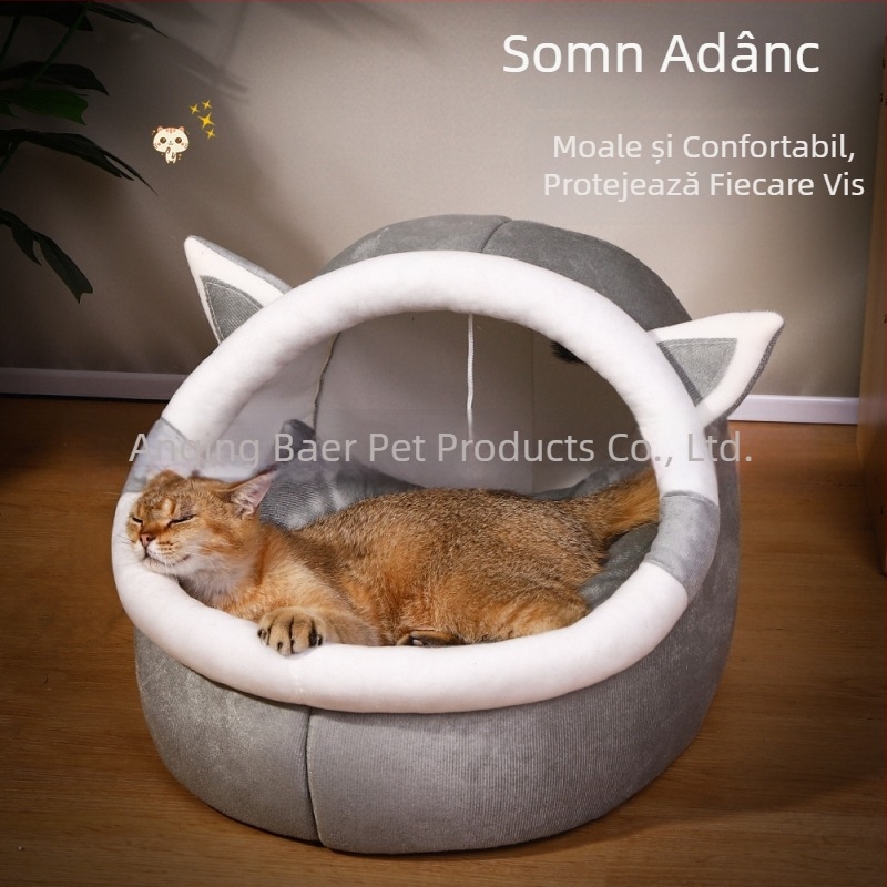 Cuib pentru pisici Buck pet | material textil | pentru pisici | cuib pentru animale de companie și cușcă