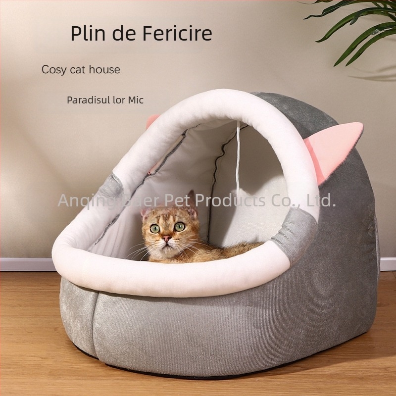 Cuib pentru pisici Buck pet | material textil | pentru pisici | cuib pentru animale de companie și cușcă