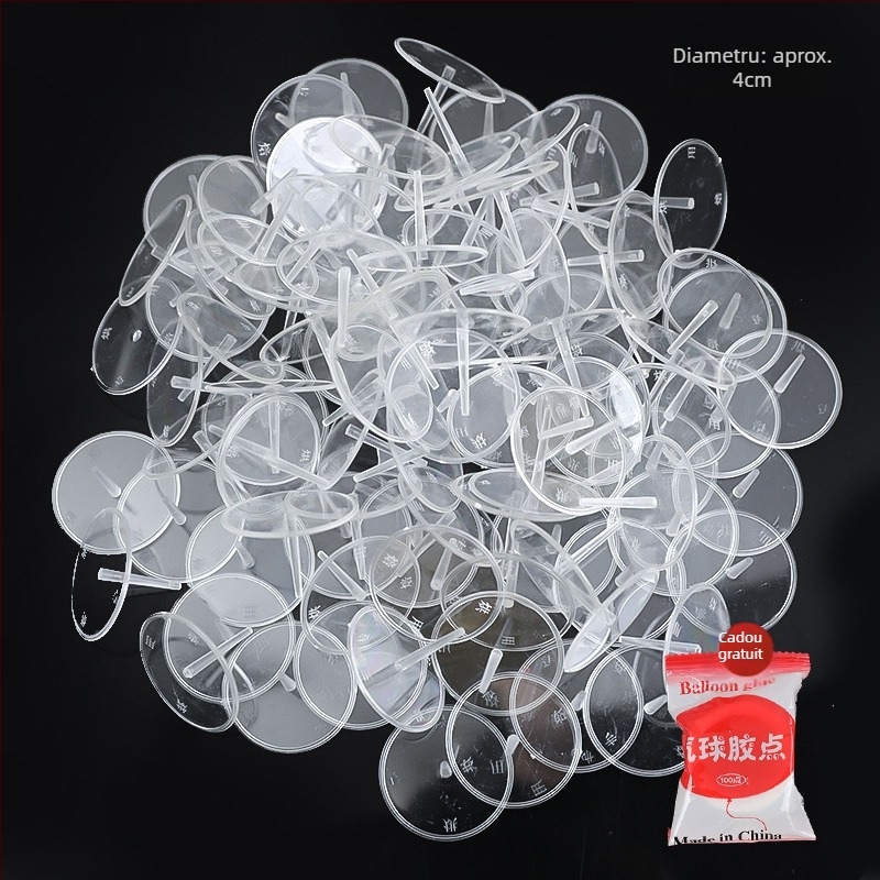 Bază din plastic transparent pentru decorațiuni de tort cu păpuși — bază plug-in pentru figuri, set 100 buc