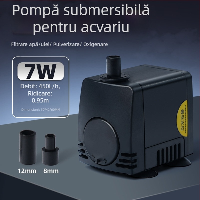 BG Pompa de apă 2.5W pentru filtrarea vasului de țestoase – Export cross-border exclusiv