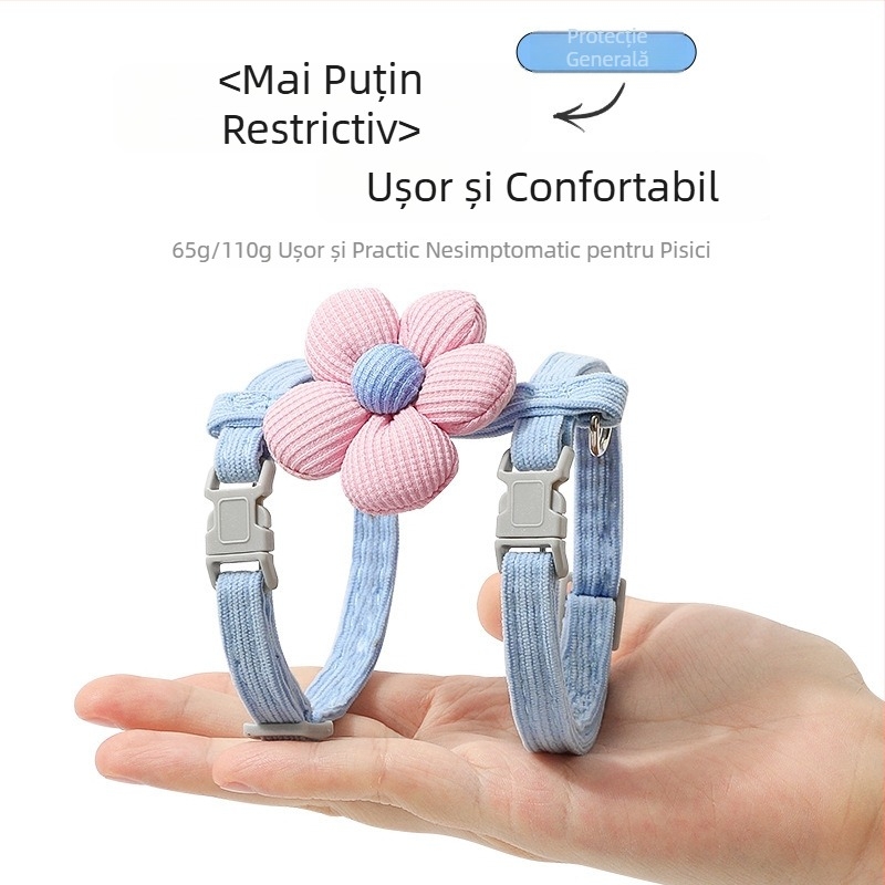 Șnur de tracțiune pentru pisici, formă I, neextensibil, din poliester