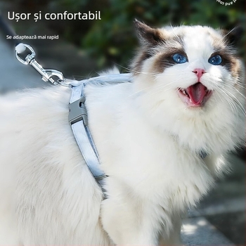 Ham de piept pentru pisici, poliester, origine Zhejiang, pentru pisici, lanț/șnur pentru animale de companie