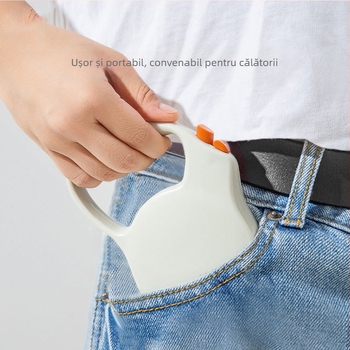 Ming Chong Curea de tracțiune ABS pentru pisici – sfoară/lanț pentru animale de companie