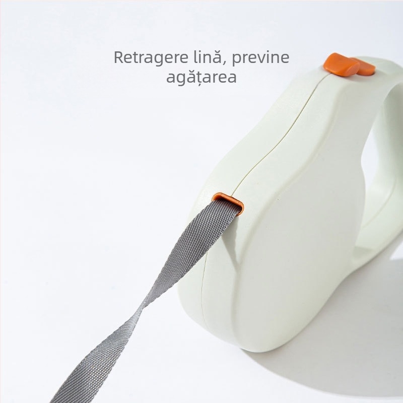 Ming Chong Curea de tracțiune ABS pentru pisici – sfoară/lanț pentru animale de companie