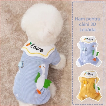 Hippie dog haine pentru animale de companie patrupezi, stil desen animat, material poliester