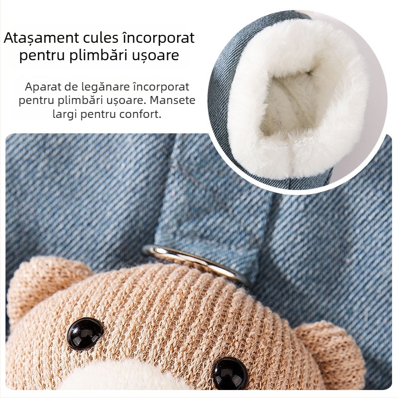 Vesta pentru câini Hippie dog, stil Cartoon, pentru toamnă – îmbrăcăminte pentru animale de companie