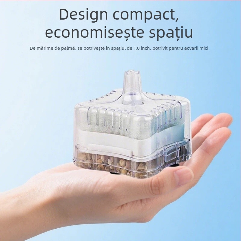 Filtru de acvariu Friendly – filtrare compactă, greutate 165 g, Material: Alt