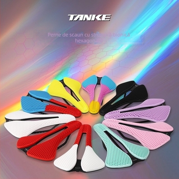 Șa de bicicletă TANKE Carbon guest pentru bicicletele de munte și de oraș – confortabilă