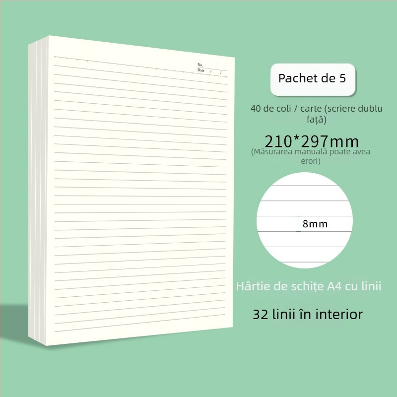 Hârtie cu linii Victory pentru schițe, ambalaj stil plic chinezesc; cadou potrivit pentru un nou cămin; Crăciun