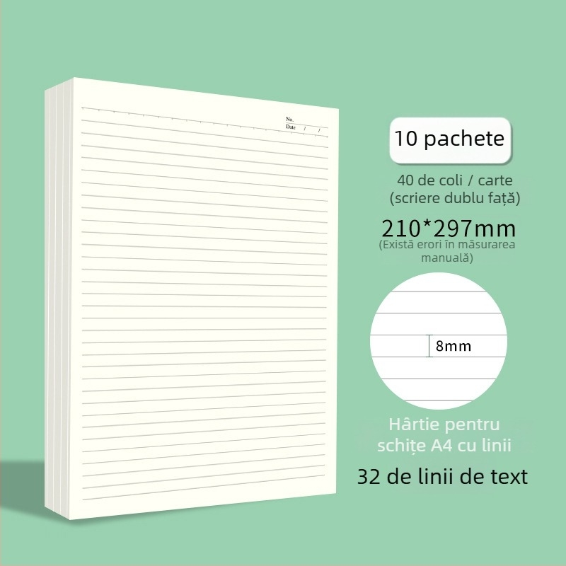 Hârtie cu linii Victory pentru schițe, ambalaj stil plic chinezesc; cadou potrivit pentru un nou cămin; Crăciun